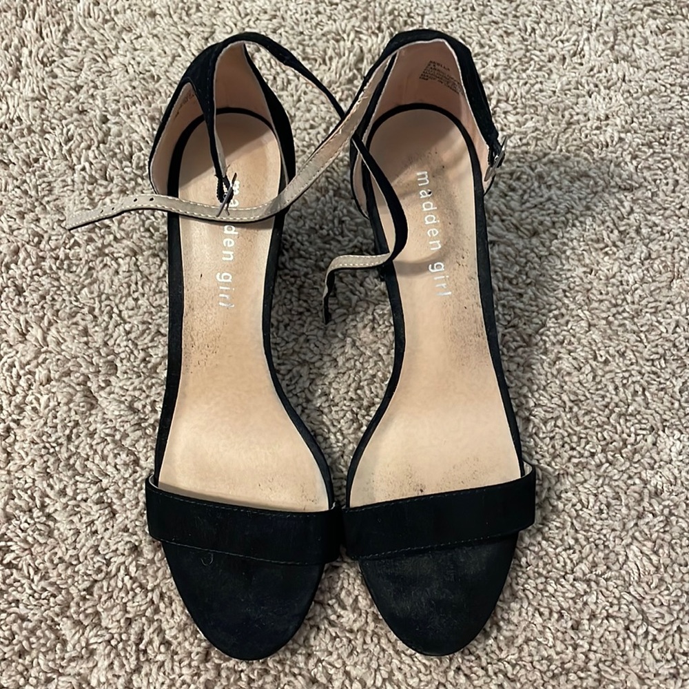 Madden Girl Black Heel.